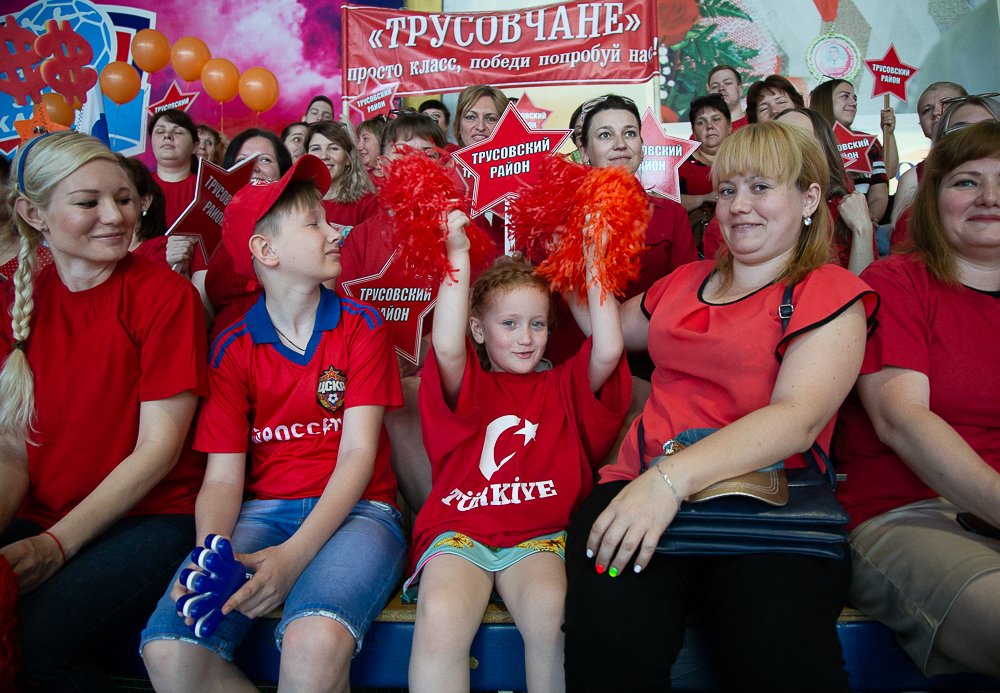 Астраханские многодетные семьи приняли участие в ежегодной спартакиаде