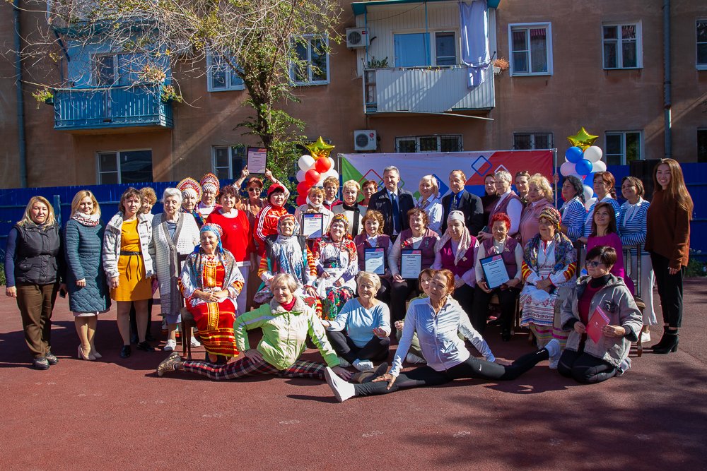Астраханские пенсионеры отметили День пожилого человека