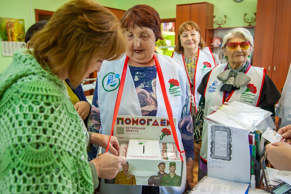 «Серебряные» волонтёры из Астрахани присоединились к всероссийской акции