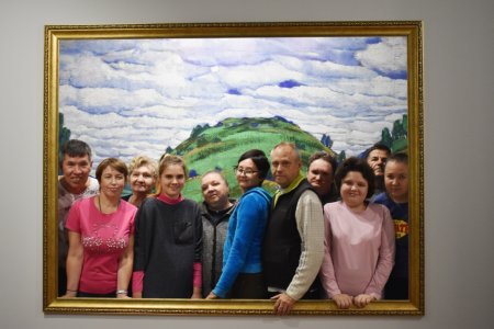 Участники «Касталии»  посетили выставку Николая Рериха