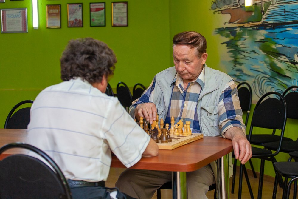 Подопечные «Содействия» сразились за шахматной доской