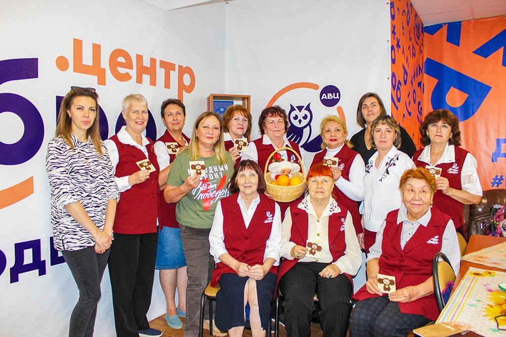 «Серебряные» волонтёры приняли участие в акции «Талисман добра»
