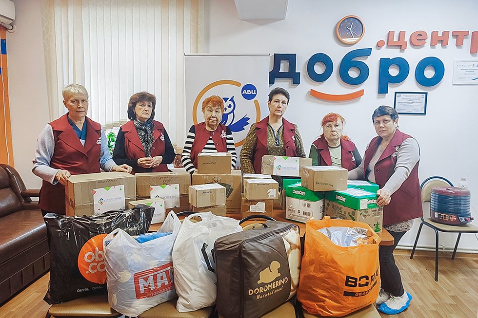 Волонтеры «Добро.Центра» передали гуманитарную помощь для участников СВО